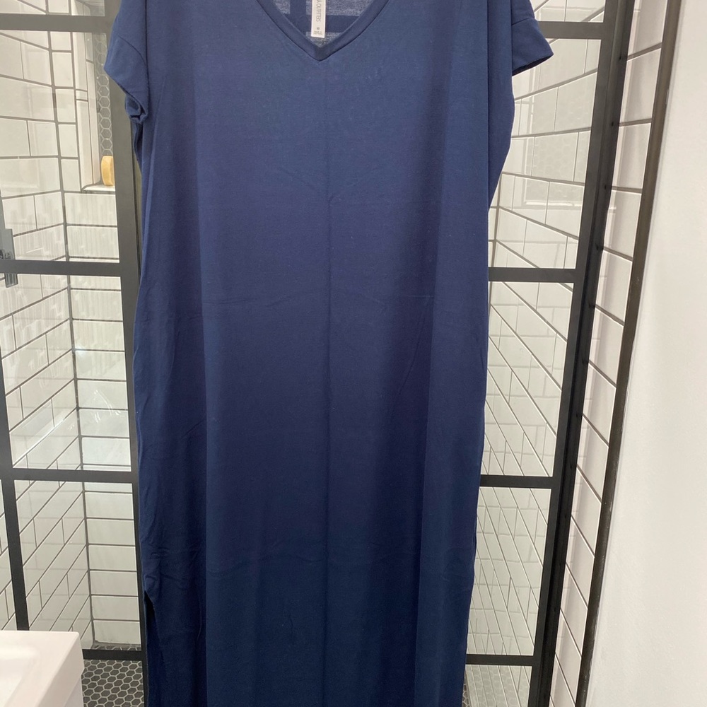 Navy Maxi Dress